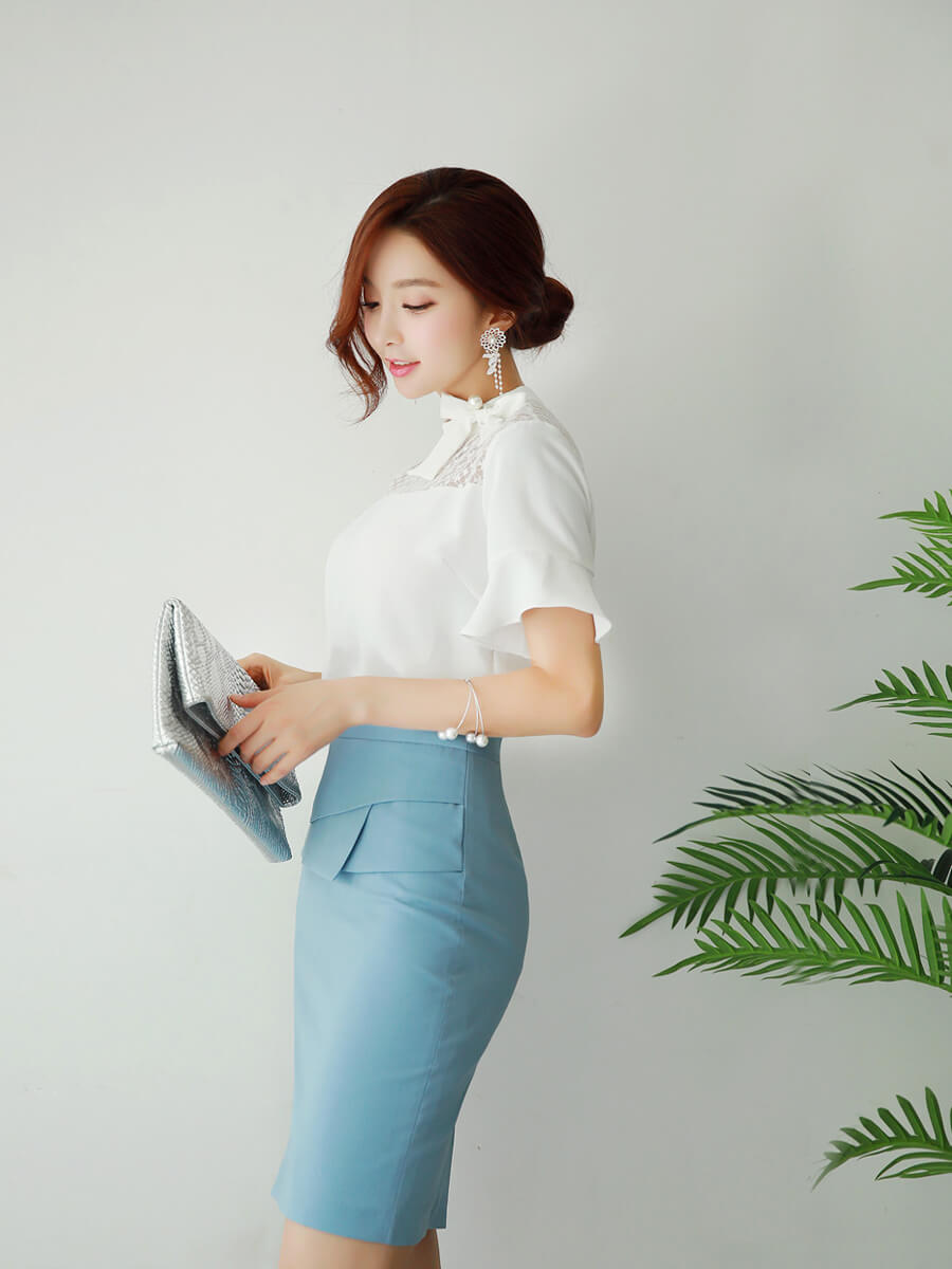 8 kiểu áo sơ mi nữ công sở Hàn Quốc  nhìn là mê 